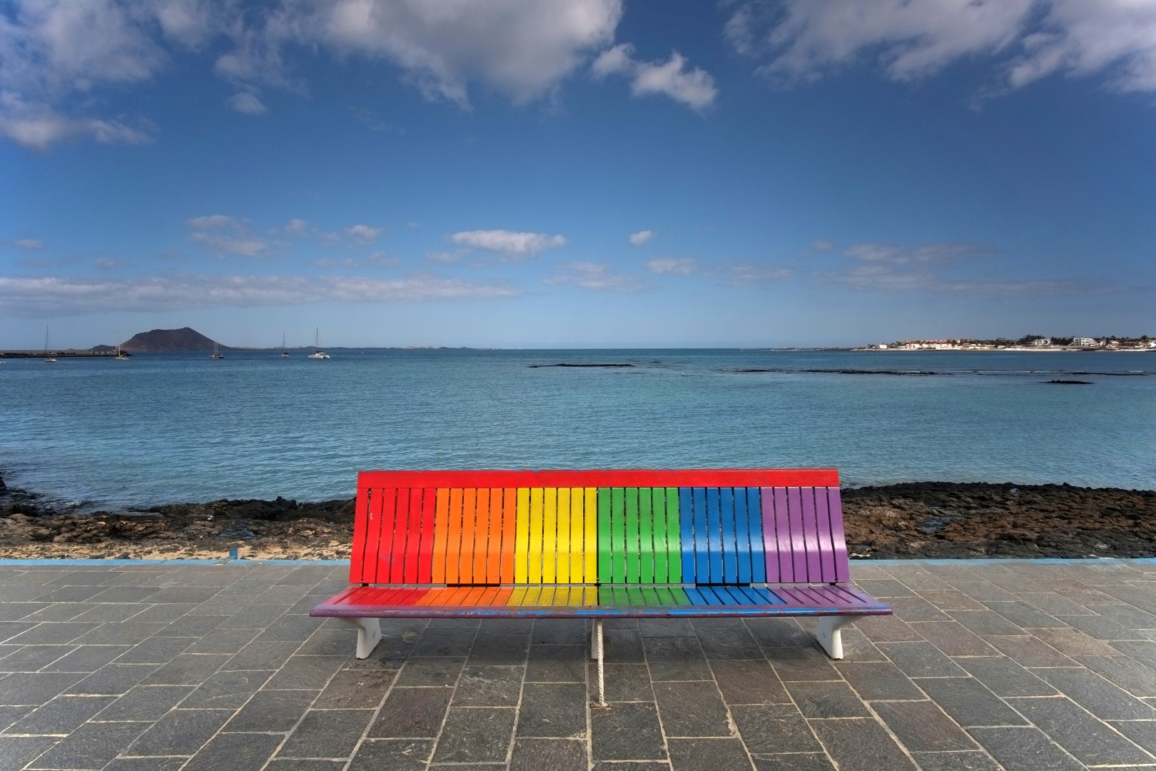 Rainbow Seat at Fuerteventura